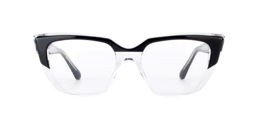 Women Vista Eyeglasses: Akide - Black - SpaceSMART Eye Clinic (Front View)